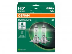 Ampoule H7 Osram Ultra Life 12V 55W (Cx 2)