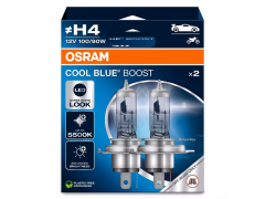 Lamps H4 100/90W 12V Osram Cool Blue Boost (Cx2)