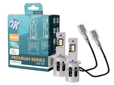 [16.LSPSNG3] KIT DE 2 AMPOULES LED H3 PREMIUM SMART SERIES NG CANBUS 12V
