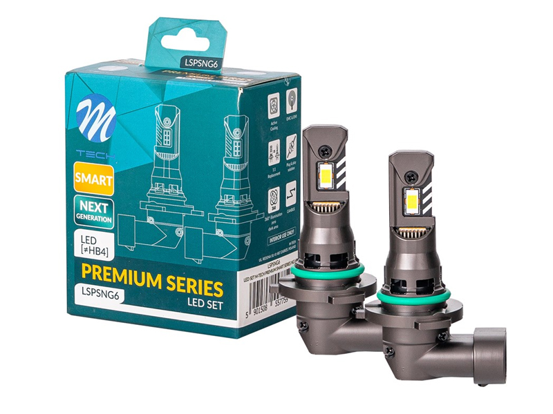[16.LSPSNG6] KIT 2 LAMPADAS LED HB4 PREMIUM SMART SERIES NG CANBUS 12V