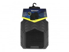 MICHELIN SET 2 FRONT FLOOR MATS RUBBER AND CARPET