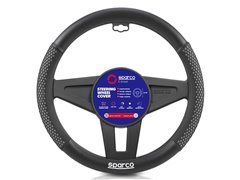 [27.SPC150GR] HOUSSE DE VOLANT NOIRE CONFORT