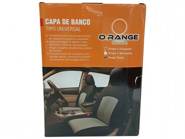 COBERTURA BANCO GRANADA PRETO 2PCS