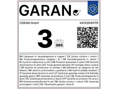 Lampadas H4 Osram LEDriving XTR 12v 6000k [2un]