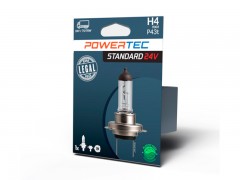 LÁMPARA HALÓGENA POWERTEC H4 9003 HB2 24V 75/70W P43T