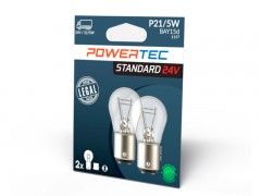 BOMBILLA POWERTEC P21/5W 1157 24V 21/5W BAY15D