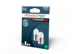 BOMBILLA POWERTEC R10W T16 24V 10W BA15S