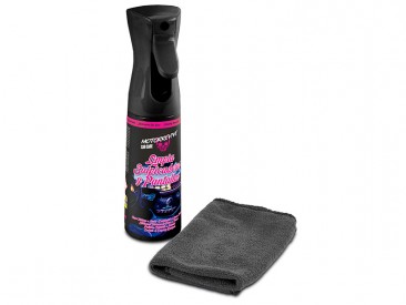 KIT POUR TABLEAUX DE BORD ET ÉCRANS 300 ML AVEC CHIFFON
