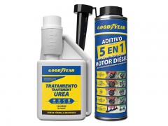 PACK GOODYEAR: ADITIVO DE UREA + LIMPIADOR PROFESIONAL 5 EN 1