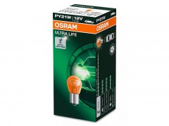 BOMBILLA OSRAM BAU15S 12V 21W (P21W) ÁMBAR ULTIMATE