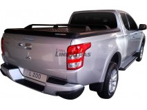 Sport-Lid Aluminio Preto Mitsubishi L200 2015+ Club Cab Upstone