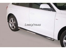 Side Steps Audi Q5 Stainless Steel GPO
