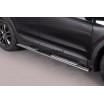 Side Steps Hyundai Santa Fe 2012+ Stainless Steel DSP