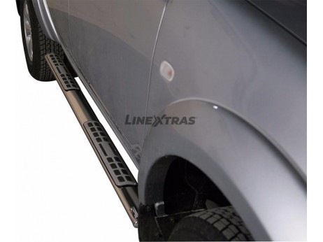 Estribos Mitsubishi L200 10-14 CD Inox DSP