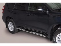 Side Steps Toyota Land Cruiser 150 2009+ 5D Stainless Steel DSP