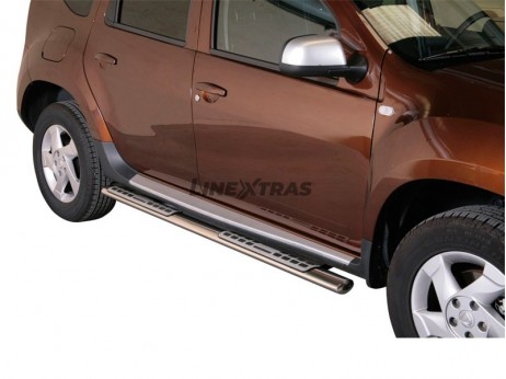 Side Steps Dacia Duster Stainless Steel DSP