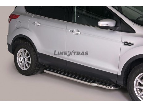 Estriberas Ford Kuga 13-16 Inox C/ Plataforma