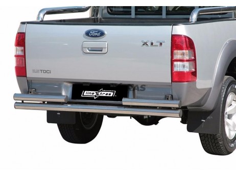 Double Rear Protection Ford Ranger 07-09 Steel 63MM