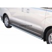 Side Steps Hyundai H1 Wagon 2008+ Stainless Steel Oval