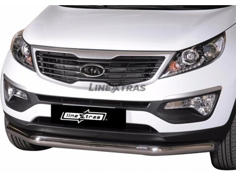 Protection Avant KIA Sportage 10-15 Inoxydable 76MM