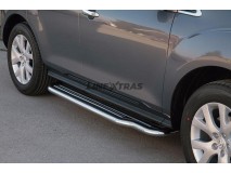 Side Steps Mazda CX-7 08-10 Stainless Steel W/ Platform