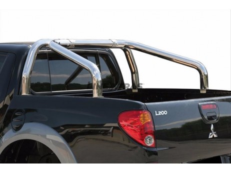Roll-Bar Mitsubishi L200 06-09 Cabine Dupla Inox