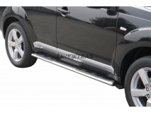 Side Steps Mitsubishi Outlander 07-09 Stainless Steel GPO