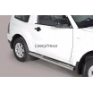 Side Steps Mitsubishi Pajero 2007+ 3D Stainless Steel Tube 76MM