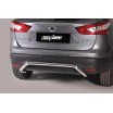 Rear Protection Nissan Qashqai 14-16 Stainless Steel 50MM