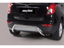 Rear Protection Opel Mokka 12-16 / Opel Mokka X 2016+ Stainless Steel 50MM
