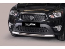 Front Protection Ssangyong Actyon Sports 2012+ Stainless Steel 76ММ