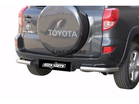 Cantos P/ Choques Toyota Rav 4 06-09 Inox 63MM