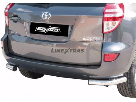 Cantos P/ Choques Toyota Rav 4 09-10 Inox 63MM