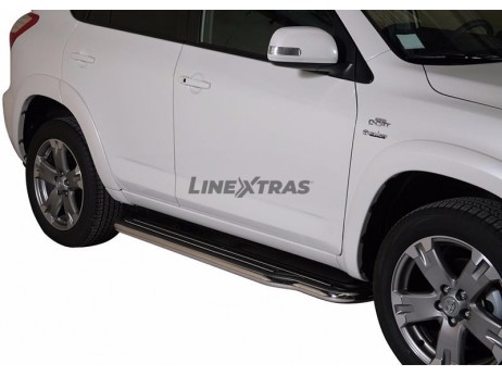 Estriberas Toyota Rav 4 10-12 Inox C/ Plataforma