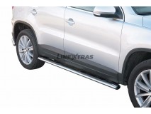 Side Steps VW Tiguan 08-11 Stainless Steel GPO