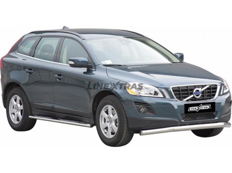 Front Protection Volvo XC60 09-13 Stainless Steel 76ММ