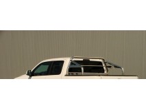 Roll-Bar Ford Ranger 07-12 Inox C/ Proteção Vidro