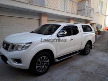 Hard-Top Nissan Navara NP300 D23 King Cab Avec Fenêtre Linextras