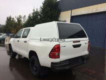 Hard-Top Travail Toyota Hilux Revo DC 2016+ Sans Fenêtre Linextras