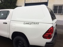 Hard-Top Travail Toyota Hilux Revo DC 2016+ Sans Fenêtre Linextras