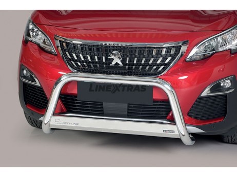 Big Bar U Peugeot 3008 2016+ Inox C/ EC