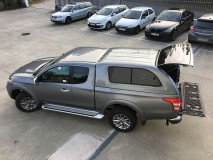 Hard-Top Mitsubishi L200 2015+ Club Cab Avec Fenêtre Linextras
