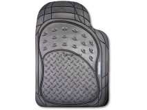 Juego 3 Alfombras Goma Goodyear Negro