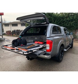 Hard-Top Nissan Navara NP300 D23 King Cab Avec Fenêtre Linextras