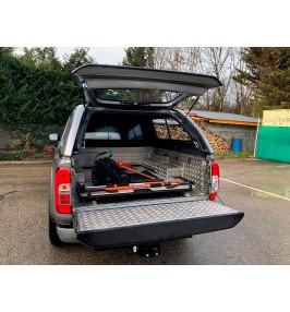 Hard-Top Nissan Navara NP300 D23 King Cab Avec Fenêtre Linextras